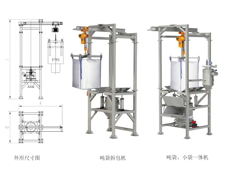 碳酸鈣噸包卸料螺旋輸送需要注意的問題